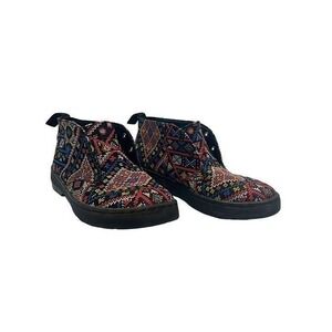Dr. Martens Daytona Chukka Boots Womens 5 Multi Color Excellent Tapestry Woven